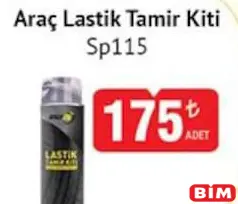 SPACE24 ARAÇ LASTİK TAMİR KİTİ SP115 SPACE24 ARAÇ LASTİK TAMİR KİTİ SP115